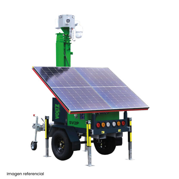 Torre de Iluminación Solar Voltz Super Vigilante SV2P